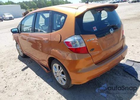 2009 Honda Fit Sport из США, поврежденный, VIN JHMGE88429S019591